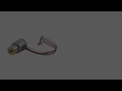 موتور پله ای میکرو دنده ای 20 میلی متری 12 ولت DC با سیم 2 فاز 4