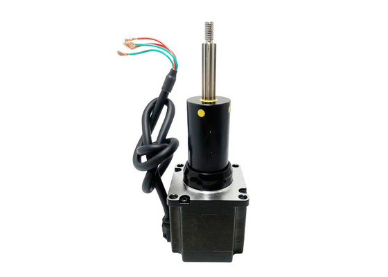 Nema 23 (57mm) hybrid stepper motor, bipolar, 4-lead, ACME lead screw, low noise, long life, high performance.