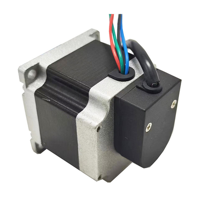 High precision 57HS51 57mm NEMA 23 hybrid stepper motor with optical encoder 500 PPR resolution