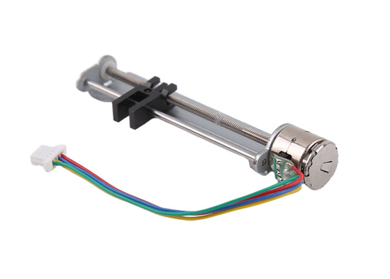 VSM10198 Slider Stepper Motor Low Noise 39mm Stroke M2*0.4P Lead Screw 120 Grams Thrust