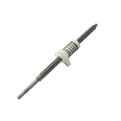Customizable Trapezoidal Lead Screw with 9.53mm Diameter and 12.7mm Lead Anti-backlash Nut