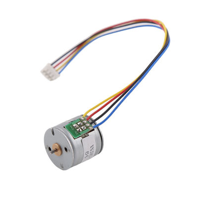 Bipolar Drive 24V Micro Stepper Motor 20mm 2 Phase With Metal Gear
