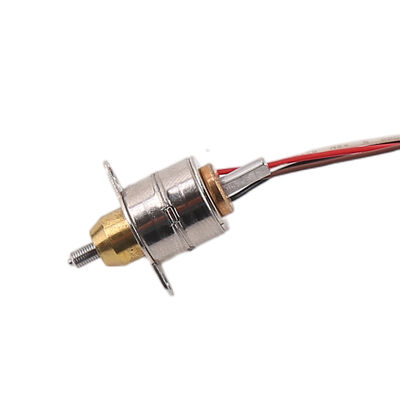 Mini 10mm diameter linear stepper motor 2-phase 4-wire fixed axis micro linear motor