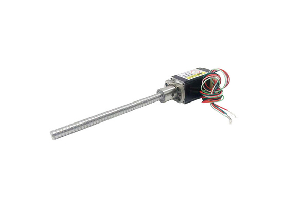 External drive 20mm (Nema 8) hybrid stepper motor, bipolar, 4-lead, ACME screw stroke optional