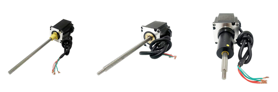 4 Lead Wires Hybrid Stepper Motor with 3/4A Current and 2.5/4.5/3.3/4.5mH Inductance