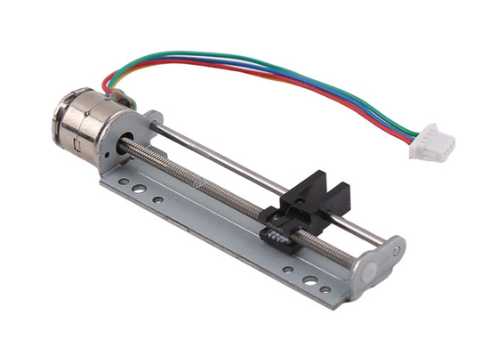 18 ° Step Angle 10mm Diameter Micro Stepper Motor With Bracket Slider Thrust 120g