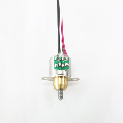 Linear Stepper Motor Run Through Shaft 10mm Diameter 9mm Stroke With Lead Screw