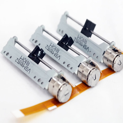 VSM10152 موتور پله‌ای میکرو 3.3 ولت 10 میلی‌متری 2 فاز 4 سیم با کابل FPC